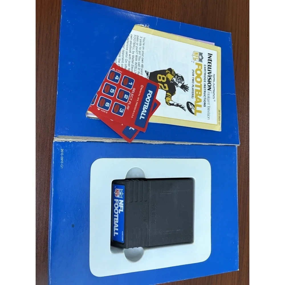 Intellivision NFL Football Game by Mattel Games